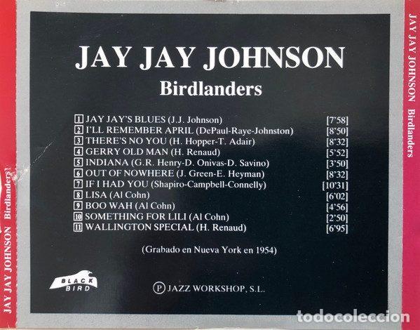 CDs de m&uacute;sica: Jay Jay Johnson &ndash; Birdlanders (CD, Black Bird none) - Foto 2