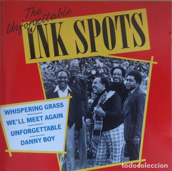 Music CDs: The Ink Spots &ndash; The Unforgettable Ink Spots (CD, Object Enterprises ONN27)
