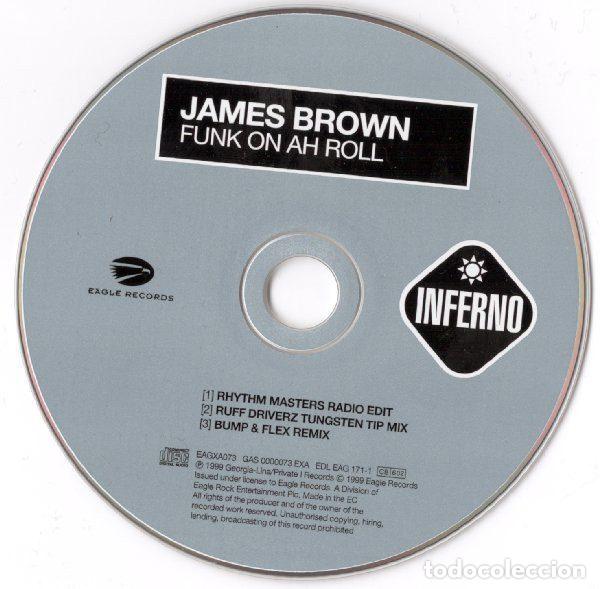 CDs de m&uacute;sica: James Brown &ndash; Funk On Ah Roll (CD, Eagle Records EAGXA073) - Foto 3