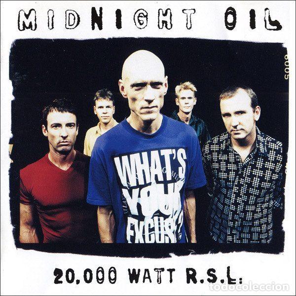 CD de M&uacute;sica: Midnight Oil &ndash; 20,000 Watt R.S.L. (CD, Columbia 488866 2)