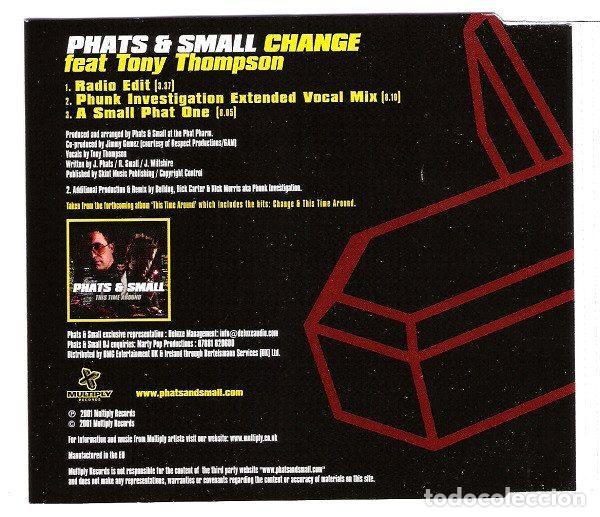 CDs de m&uacute;sica: Phats & Small &ndash; Change (CD, Multiply Records CDMULTY 80) - Foto 2