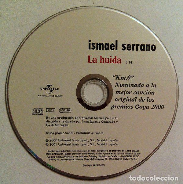CDs de m&uacute;sica: Ismael Serrano &ndash; La Huida (CD, Universal 240101) - Foto 3