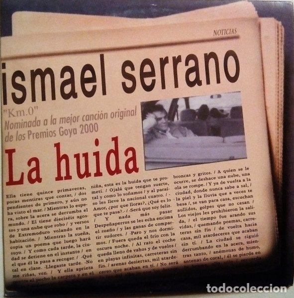 Music CDs: Ismael Serrano &ndash; La Huida (CD, Universal 240101)