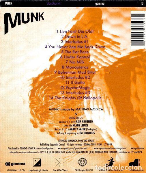 CDs de m&uacute;sica: Munk &ndash; Cloudbuster (CD, Gomma Gomma 110 CD) - Foto 3