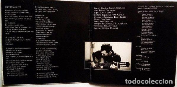 CDs de m&uacute;sica: Ismael Serrano &ndash; Ultimamente (CD, Polydor 567 982-2) - Foto 2