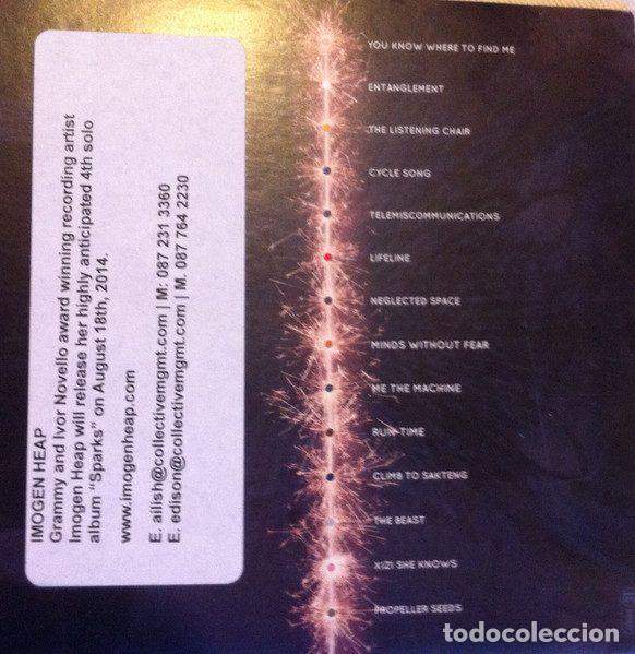CDs de m&uacute;sica: Imogen Heap &ndash; Sparks (CD, Megaphonic Records none) - Foto 2