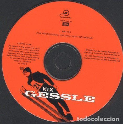 CDs de m&uacute;sica: Gessle &ndash; Kix (CD, Fundamental Records CDPRO 4198) - Foto 3