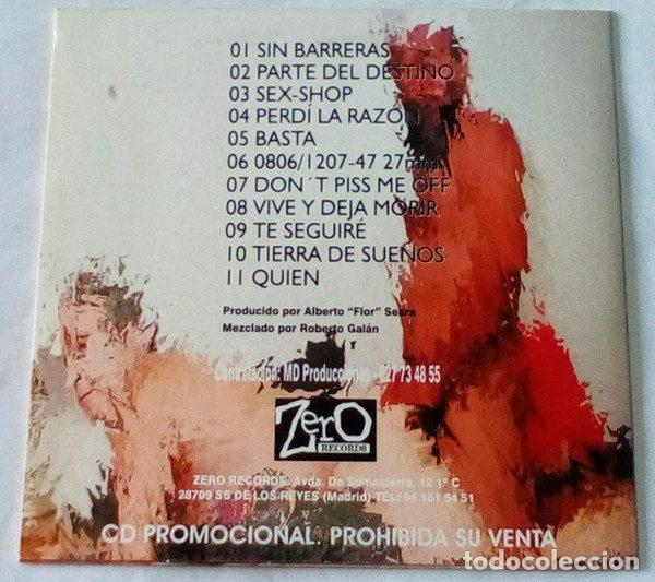 CDs de m&uacute;sica: Moby Dick &ndash; El Pulso De Los Ilegales (CD, Zero Records none) - Foto 2