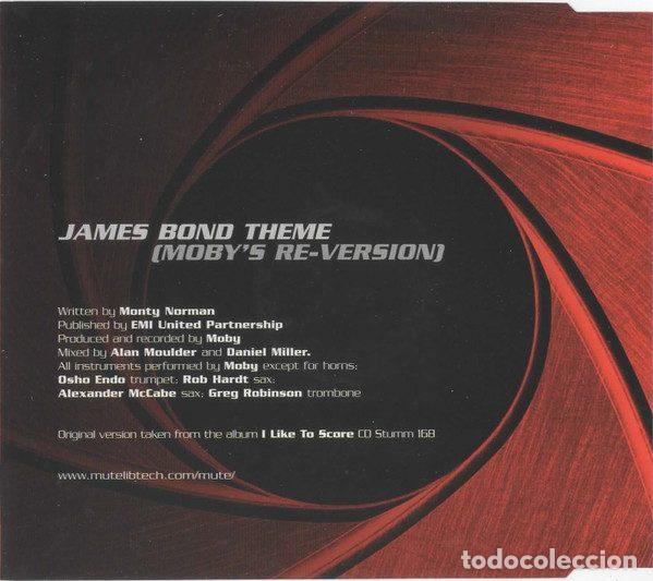 CDs de m&uacute;sica: Moby &ndash; James Bond Theme (Mobys Re-Version) (CD, Mute RCDMUTE210) - Foto 2