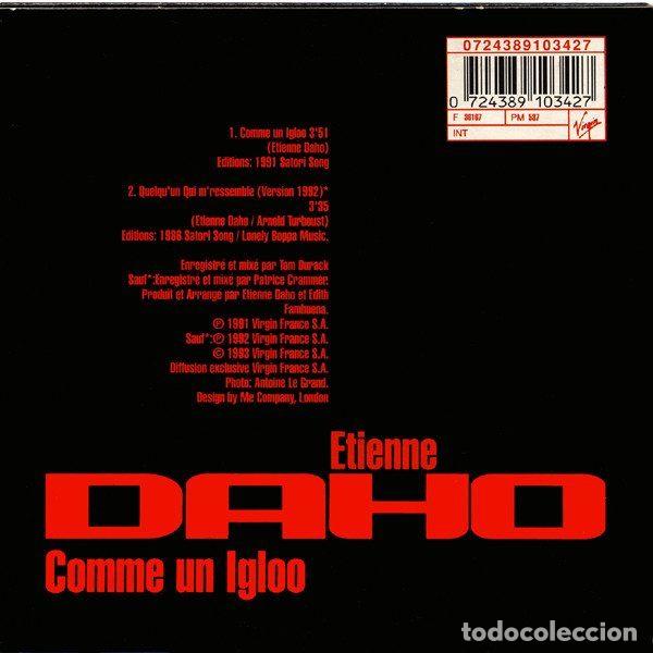 CDs de m&uacute;sica: Etienne Daho &ndash; Comme Un Igloo (CD, Virgin 36167) - Foto 2