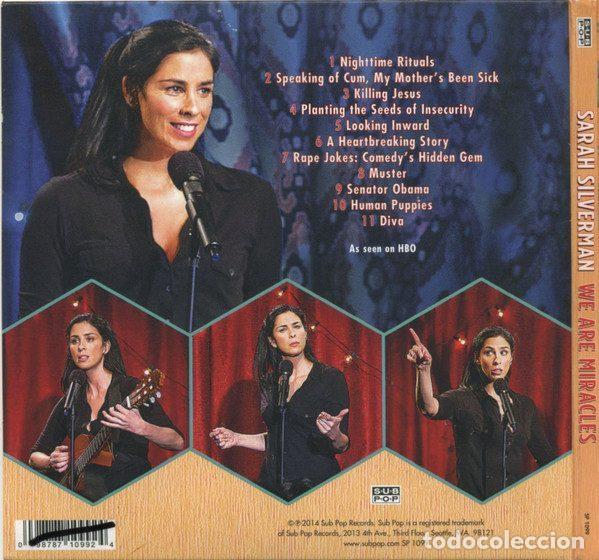 CDs de m&uacute;sica: Sarah Silverman &ndash; We Are Miracles (CD, Sub Pop SP 1099) - Foto 2