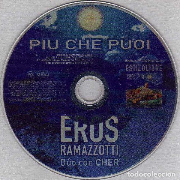 Music CDs: Eros Ramazzotti D&uacute;o Con Cher &ndash; Piu Che Puoi (CD, RCA 74321 844932)