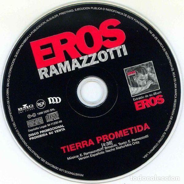 Music CDs: Eros Ramazzotti &ndash; Tierra Prometida (CD, BMG Espa&ntilde;a none)