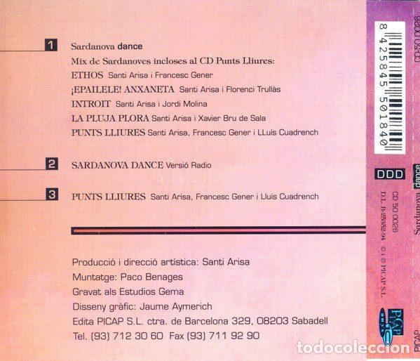 CDs de m&uacute;sica: Sardanova &ndash; Dance (CD, Picap CD-50 0026) - Foto 2