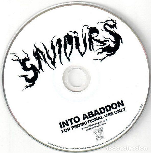 CDs de m&uacute;sica: Saviours &ndash; Into Abaddon (CD, Kemado Records none) - Foto 3