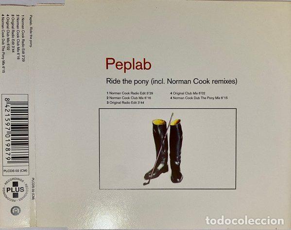 Musik-CDs: Peplab &ndash; Ride The Pony (Incl. Norman Cook Remixes) (CD, Plus Recordings PLCDS 02 (CM))