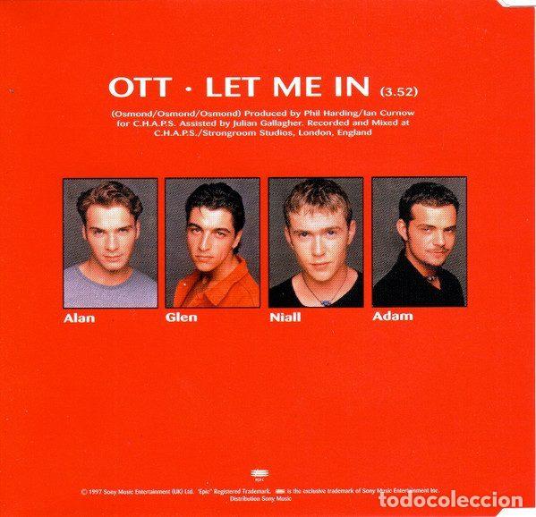CDs de m&uacute;sica: OTT &ndash; Let Me In (CD, Epic SAMPCS 4221) - Foto 3
