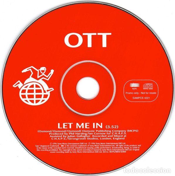 CDs de m&uacute;sica: OTT &ndash; Let Me In (CD, Epic SAMPCS 4221) - Foto 4