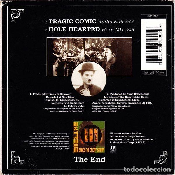 CDs de m&uacute;sica: Extreme &ndash; Tragic Comic (CD, A&M Records 580 138-2) - Foto 2
