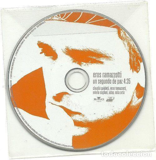 CDs de Musique: Eros Ramazzotti &ndash; Un Segundo De Paz (CD, BMG 82876558582-8)