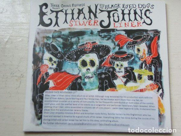 Music CDs: Ethan Johns With The Black Eyed Dogs &ndash; Silver Liner (CD, Three Crows Records CAROLPRO063)