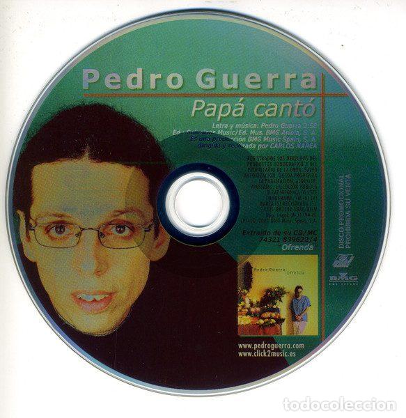 CD de M&uacute;sica: Pedro Guerra &ndash; Pap&aacute; Cant&oacute; (CD, Ariola 74321 883132)