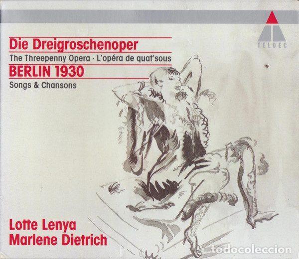Music CDs: Lotte Lenya / Marlene Dietrich &ndash; Die Dreigroschenoper / Berlin 1930 (CD, Teldec Classics...