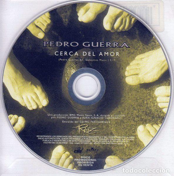 CD de M&uacute;sica: Pedro Guerra &ndash; Cerca Del Amor (CD, Ariola 74321667082)