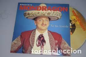 Music CDs: Orquesta Mondrag&oacute;n &ndash; No Me Acuerdo (CD, Bat Discos bt 287 cd's)
