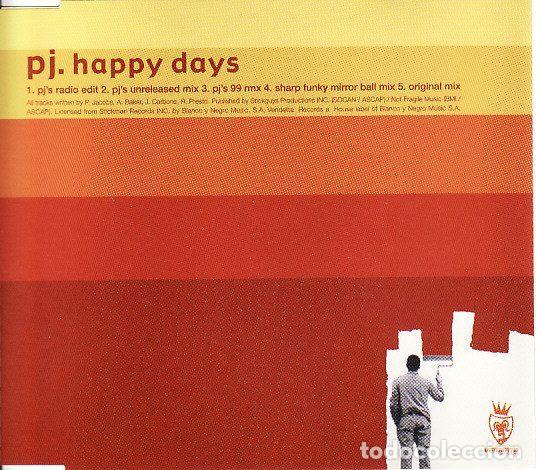 CDs de m&uacute;sica: PJ &ndash; Happy Days (CD, Vendetta Records VENCD248) - Foto 2