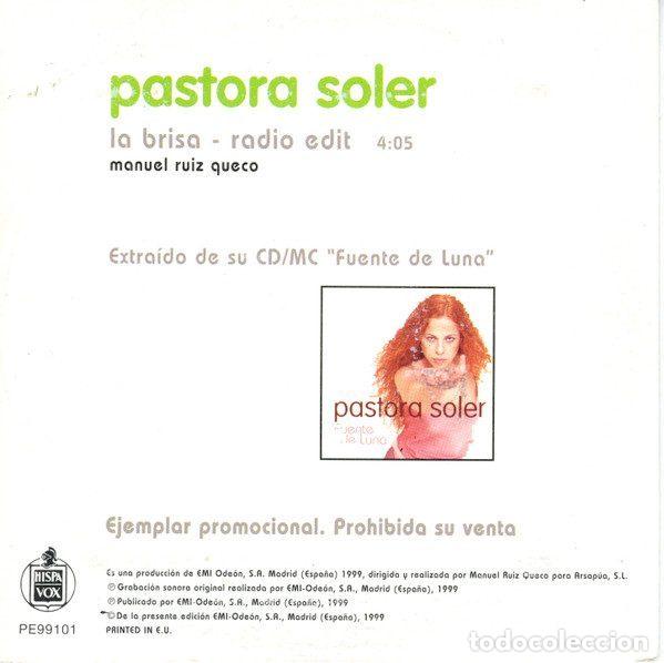 CDs de m&uacute;sica: Pastora Soler &ndash; La Brisa (CD, Hispavox PE99101) - Foto 2
