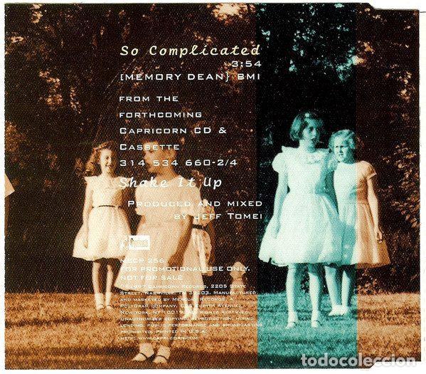 CDs de m&uacute;sica: Memory Dean &ndash; So Complicated (CD, Capricorn Records MECP 256) - Foto 2