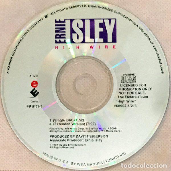 CDs de m&uacute;sica: Ernie Isley &ndash; High Wire (CD, Elektra PR 8121-2)