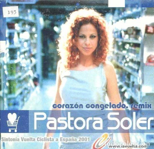 CD de M&uacute;sica: Pastora Soler &ndash; Coraz&oacute;n Congelado Remix - Sinton&iacute;a Vuelta Ciclista A Espa&ntilde;a 2001 (CD, Hispavox...