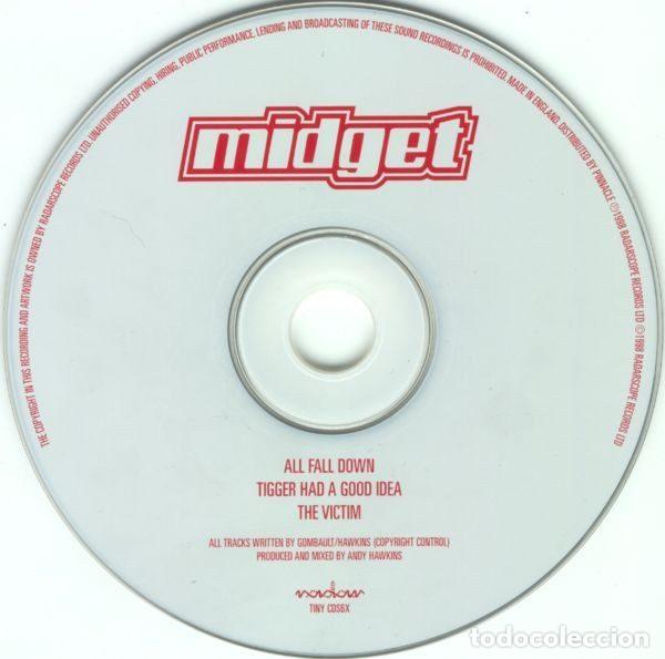 CDs de m&uacute;sica: Midget &ndash; All Fall Down (CD, Radar Records TINY CDS6X) - Foto 2
