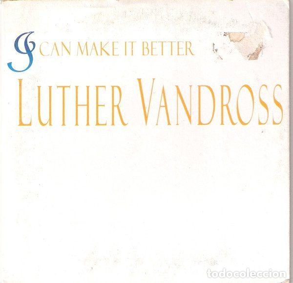 CD de M&uacute;sica: Luther Vandross &ndash; I Can Make It Better (CD, Epic SAMPCS 3891)