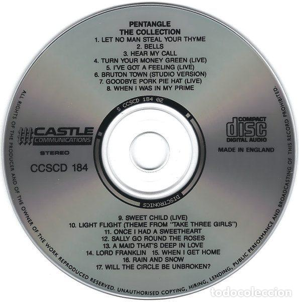 CDs de m&uacute;sica: Pentangle &ndash; The Collection (CD, Castle Communications CCSCD 184) - Foto 3