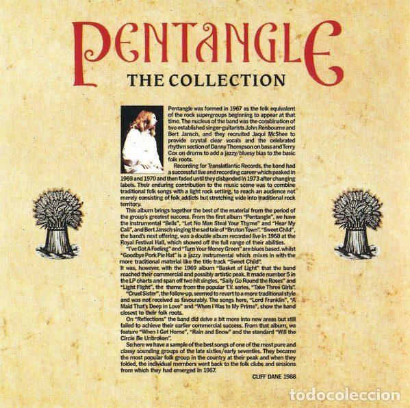 CDs de m&uacute;sica: Pentangle &ndash; The Collection (CD, Castle Communications CCSCD 184) - Foto 4