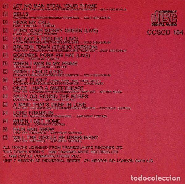 CDs de m&uacute;sica: Pentangle &ndash; The Collection (CD, Castle Communications CCSCD 184) - Foto 5