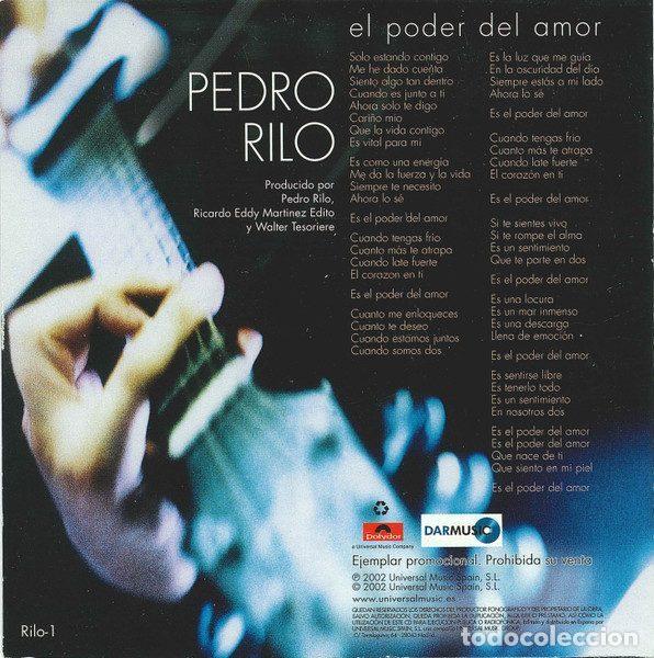 CDs de m&uacute;sica: Pedro Rilo &ndash; El Poder Del Amor (CD, Polydor Rilo-1) - Foto 2