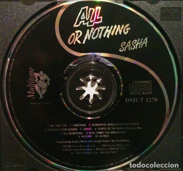 CDs de m&uacute;sica: Sasha &ndash; All Or Nothing (CD, Multitone DMUT 1270) - Foto 3