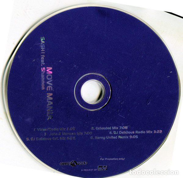 Musik-CDs: Sash! Feat. Shannon &ndash; Move Mania (CD, Club Tools none)