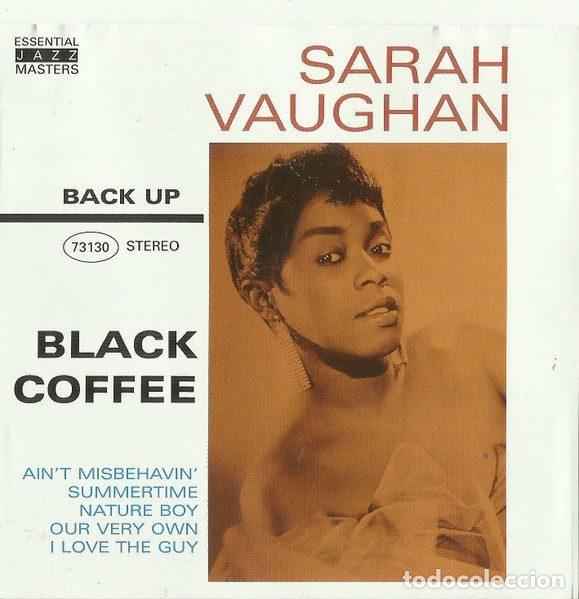 CD di Musica: Sarah Vaughan &ndash; Black Coffee (CD, Back Up 73130)