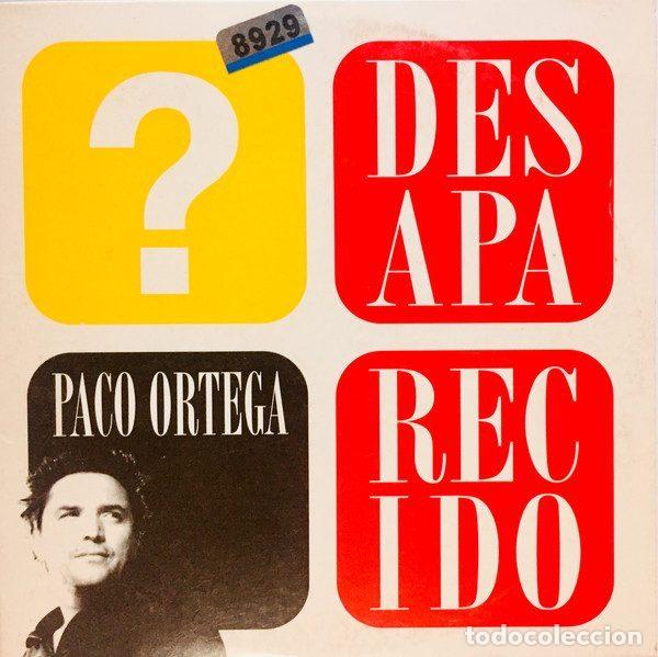 Music CDs: Paco Ortega &ndash; Desaparecido (CD, Blanco Y Negro GMM04P)