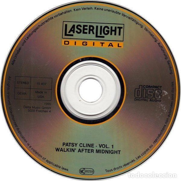CDs de m&uacute;sica: Patsy Cline &ndash; Vol. 1 - Walkin After Midnight (CD, LaserLight Digital 15 407) - Foto 3