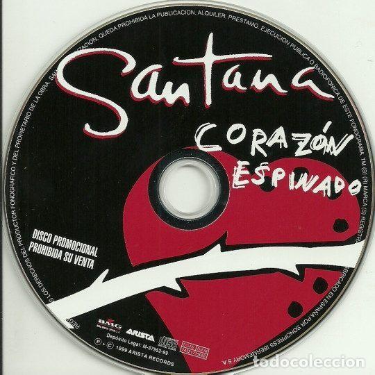 CD di Musica: Santana &ndash; Coraz&oacute;n Espinado (CD, Arista 74321715052)