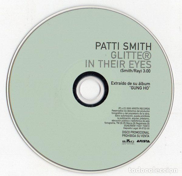 CD de M&uacute;sica: Patti Smith &ndash; Glitter In Their Eyes (CD, BMG Espa&ntilde;a 74321 753672)