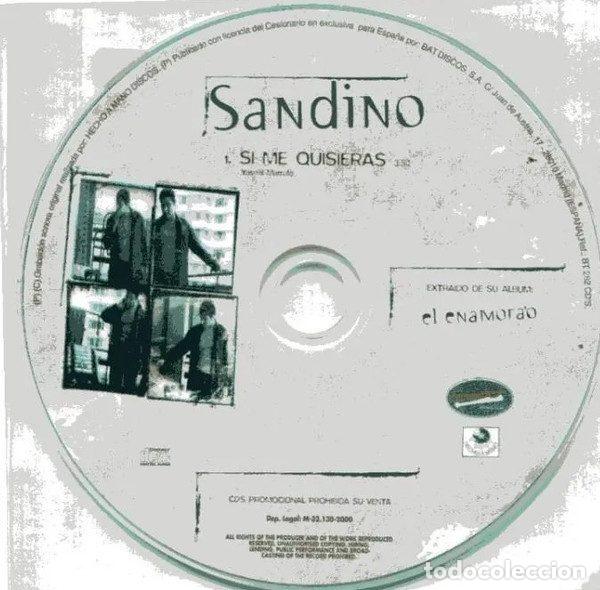 CD de M&uacute;sica: Sandino &ndash; Si Me Quisieras (CD, Bat Discos BT 282 CDS)
