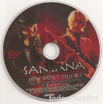 CD de M&uacute;sica: Santana Featuring Alex Band of The Calling &ndash; Why Don't You & I (CD, Arista 82876 532332)