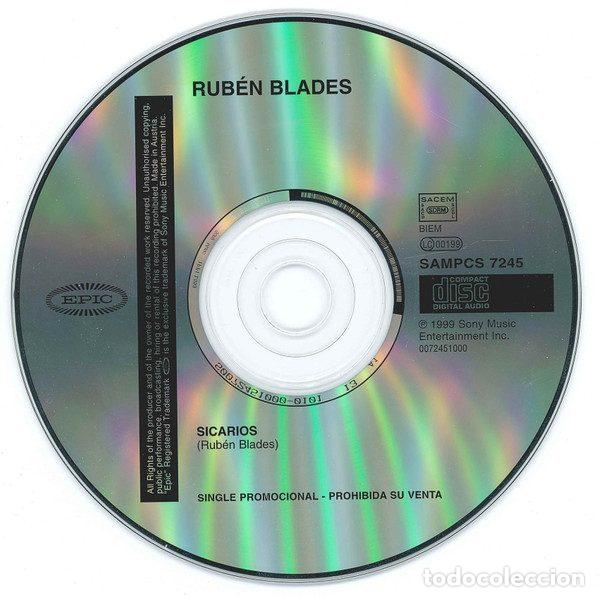 CDs de m&uacute;sica: Rub&eacute;n Blades &ndash; Sicarios (CD, Epic SAMPCS 7245) - Foto 3